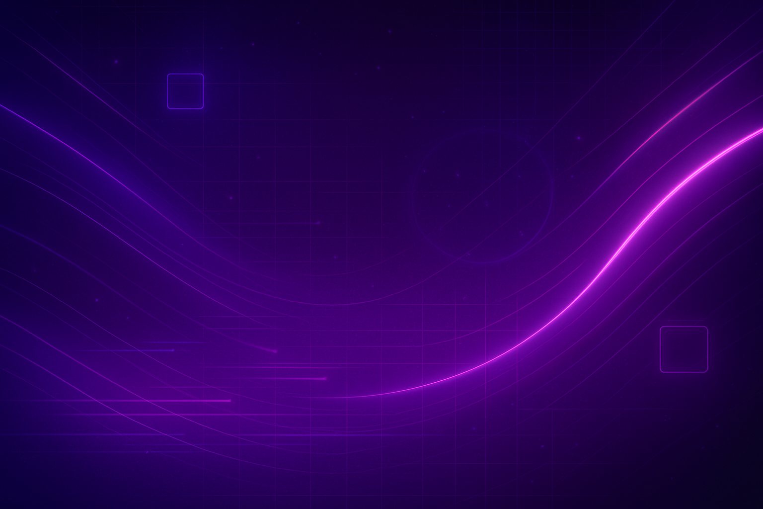 A neon purple and pink abstract background which is sleek and futuristic with subtle digital elements such as abstract lines grids or glowing shapes to reflect themes of innovation and technology-1